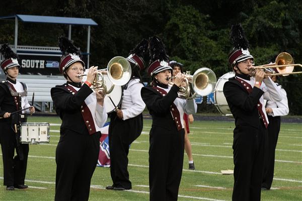 Annapolis High School Marching Band Performing